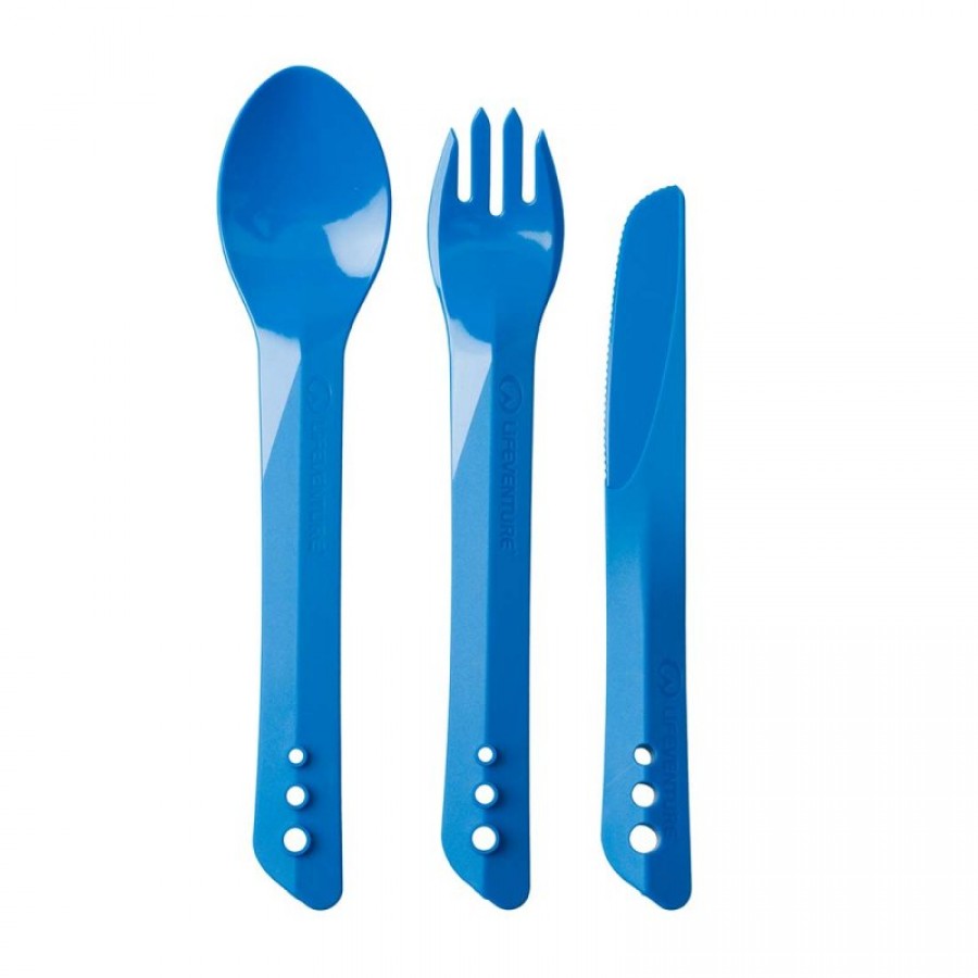 Life Venture Cutlery Set Blue