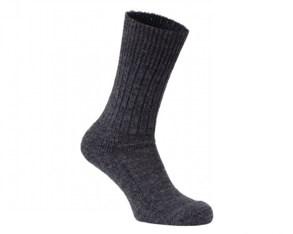 CRAGHOPPERS Mens Wool Hiker Sock BlkPepp Marl 6-8