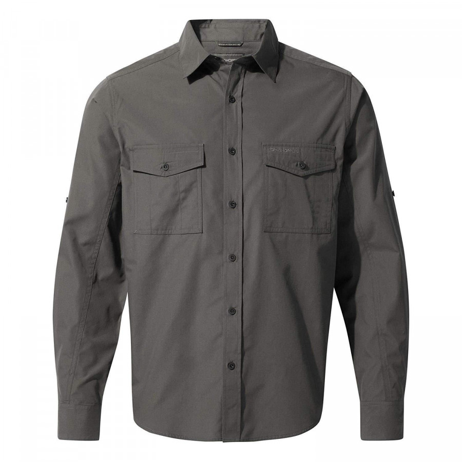Craghoppers Kiwi Shirt L/S XXL Dark Grey