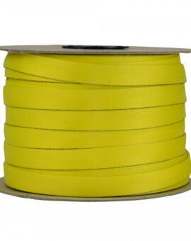 25mm high tensile 9800 lb webbing yellow