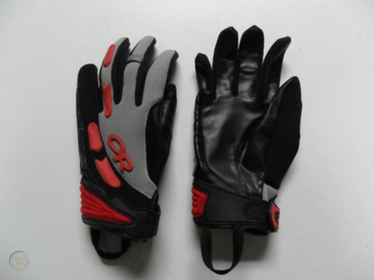 Gloves Alibi M black/red