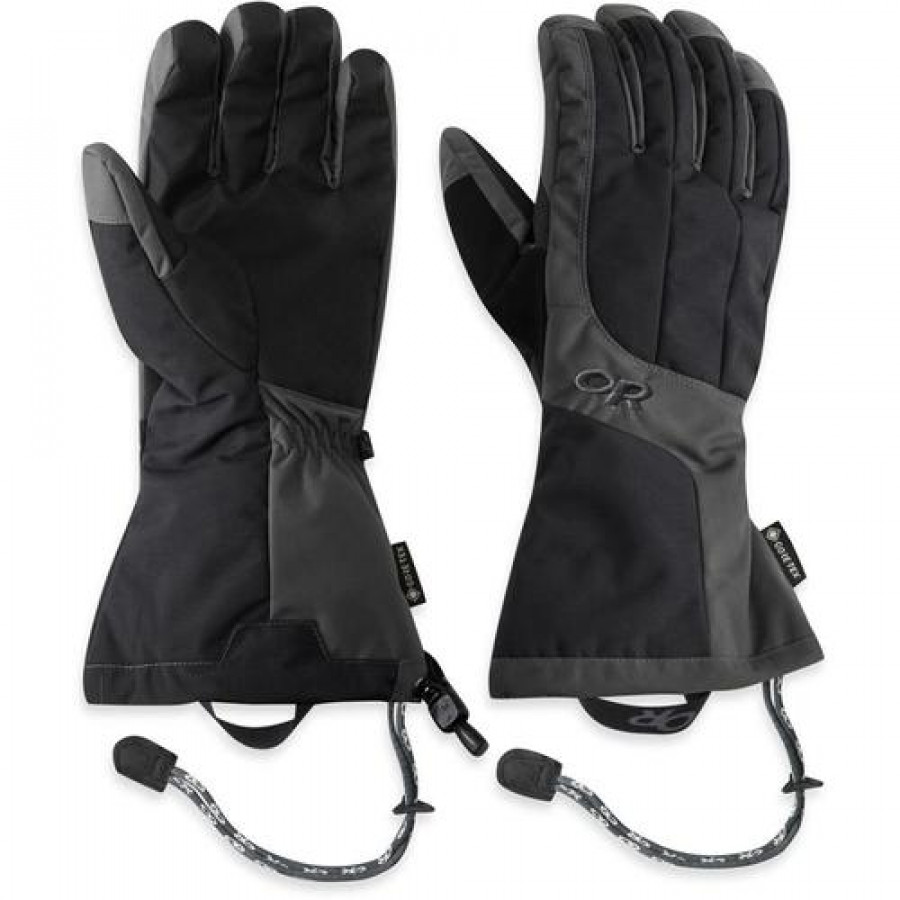Gloves Arete M black/coal