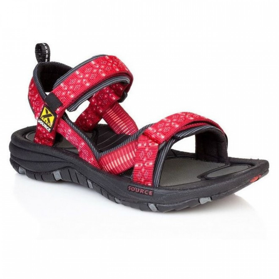 Gobi sandal W40 tribal red