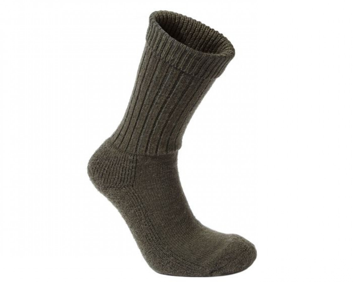 CRAGHOPPERS Mens Wool Hiker Sock WoodlndGrnM 6-8