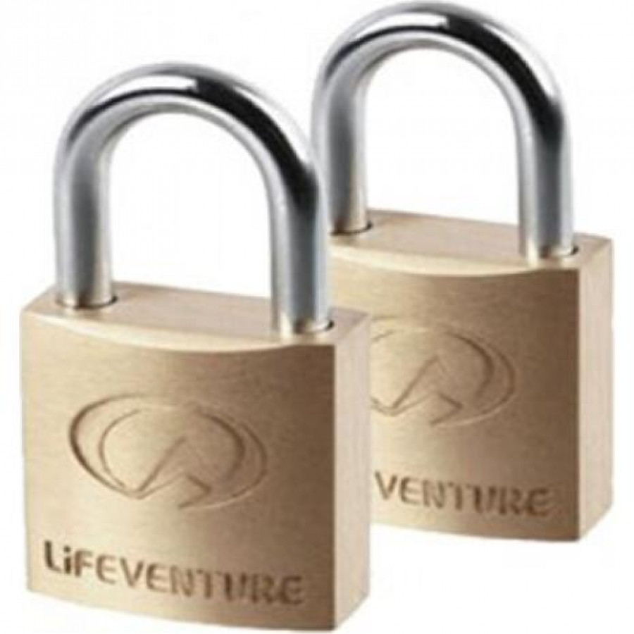 Mini Brass Packlocks 20mm x 2 LV