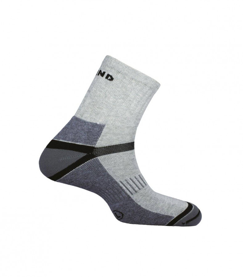 Mund Atlas Socks S Grey/Black Colour 1