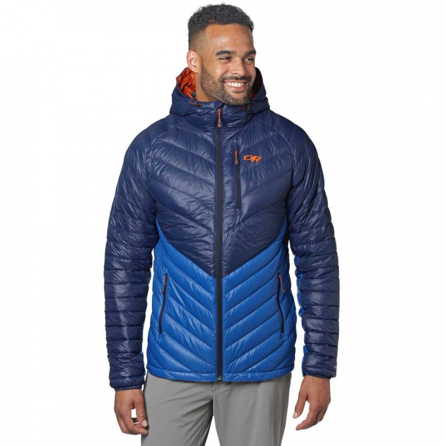 Illuminate down hoody XL blue/cobalt