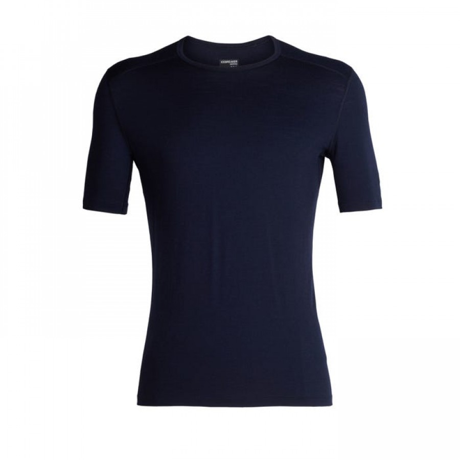 Icebreaker Oasis SS crewe M black 200