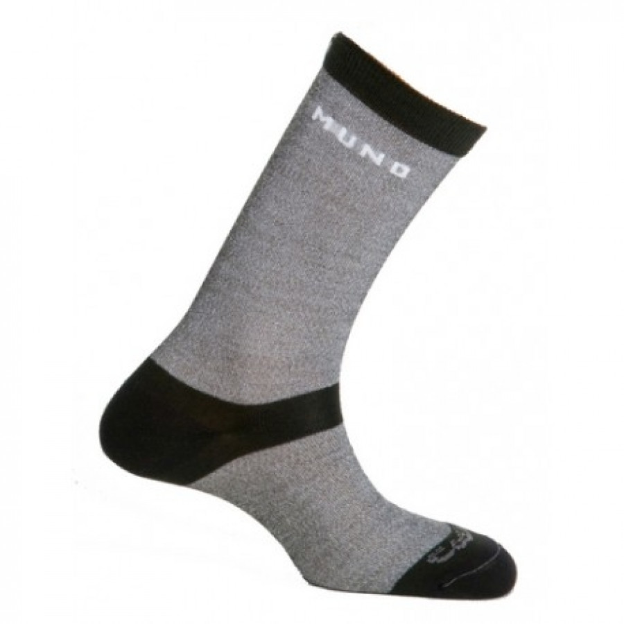 Mund Sahara Liner Socks L Col. 1 Black/Grey