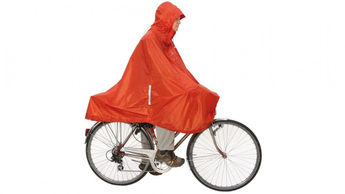 Poncho Daypack & Bike Terracotta