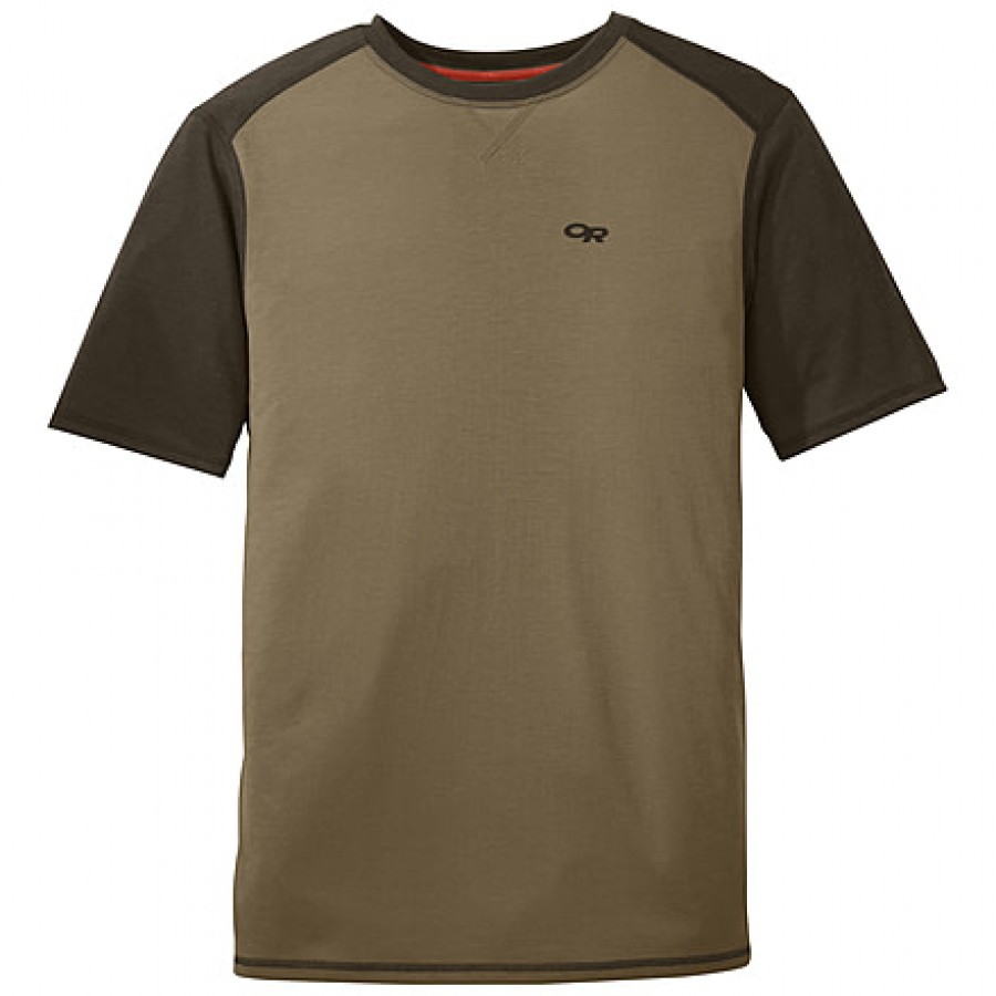 Sequence duo tee L coyote/earth