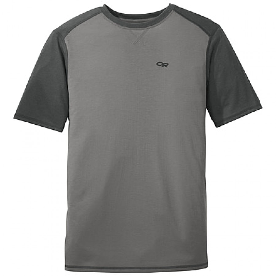 Sequence duo tee XXL pewter/charcoal