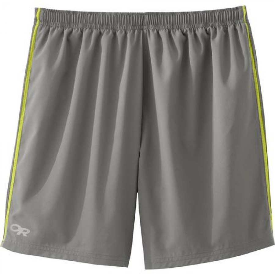 Scorcher shorts XL pewter/lemongrass