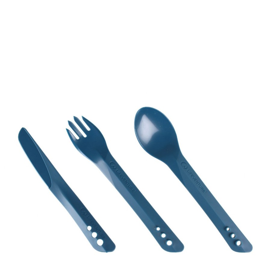 Life Venture Cutlery Set Navy Blue