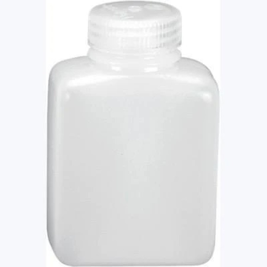 Nalgene RECTANGLE Wide Mouth HDPE Container 125ml NAL00043