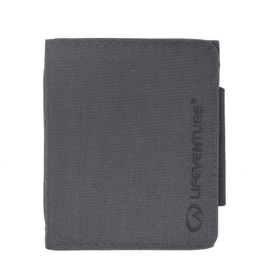 LifeVenture RFID Protected Tri-Fold Wallet black