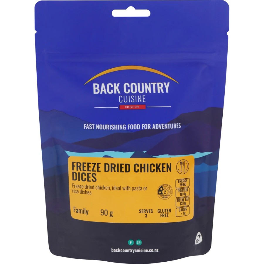 Back Country Cuisine Freeze-dried Chicken Dices Family 90g
