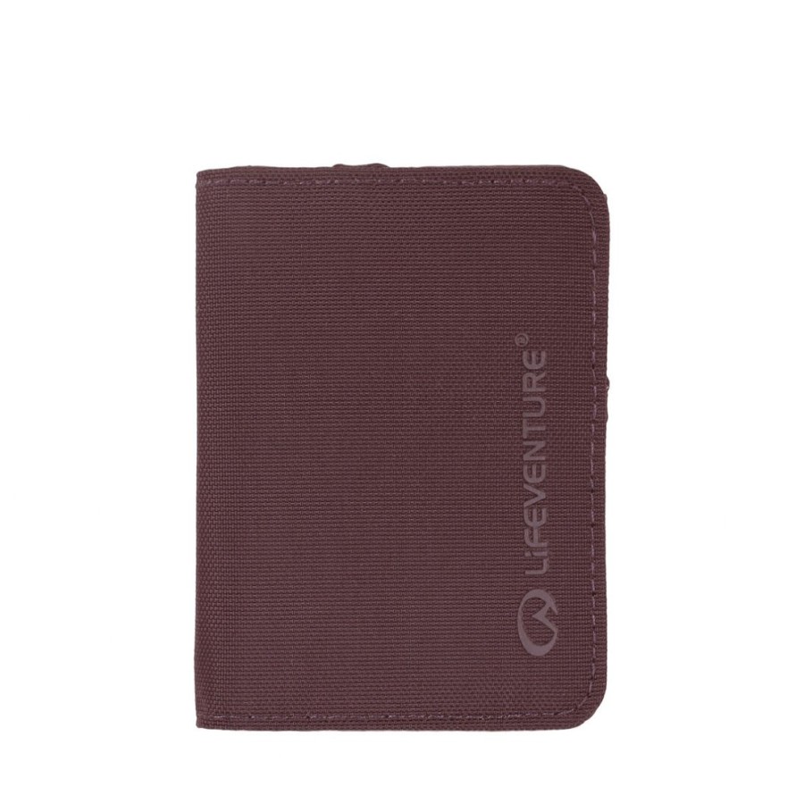 LifeVenture RFID Card Wallet Purple