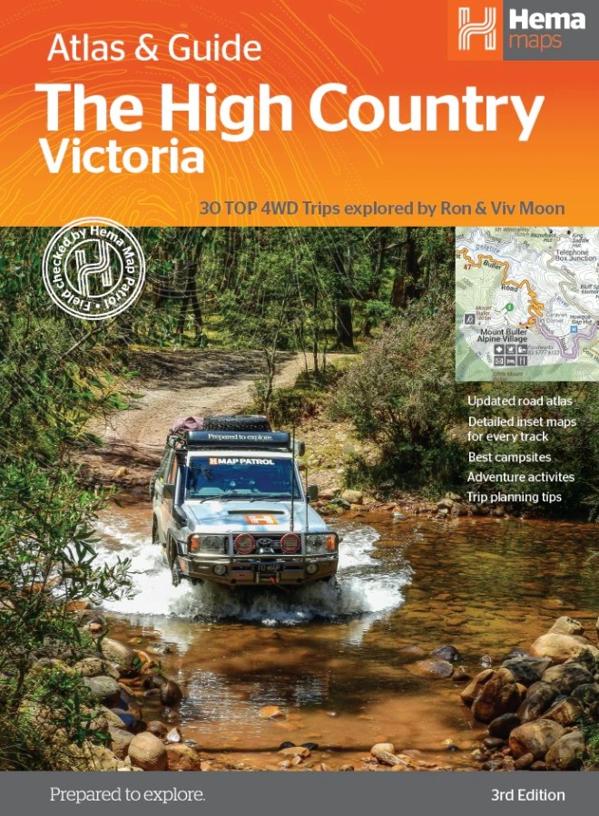 Hema The Victorian High Country Atlas & Guide
