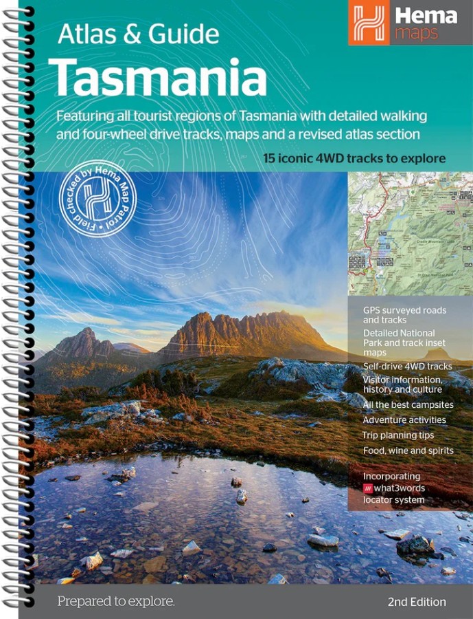 Hema Tasmania Atlas & Guide