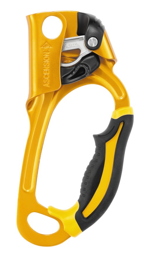 Petzl Ascension Right Handed Yellow Ergonomic handled ascender
