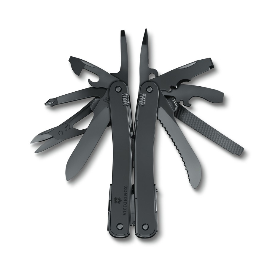 Victorinox Swiss Tool Spirit MXBS Black with One-hand opening 3.0226.M3N