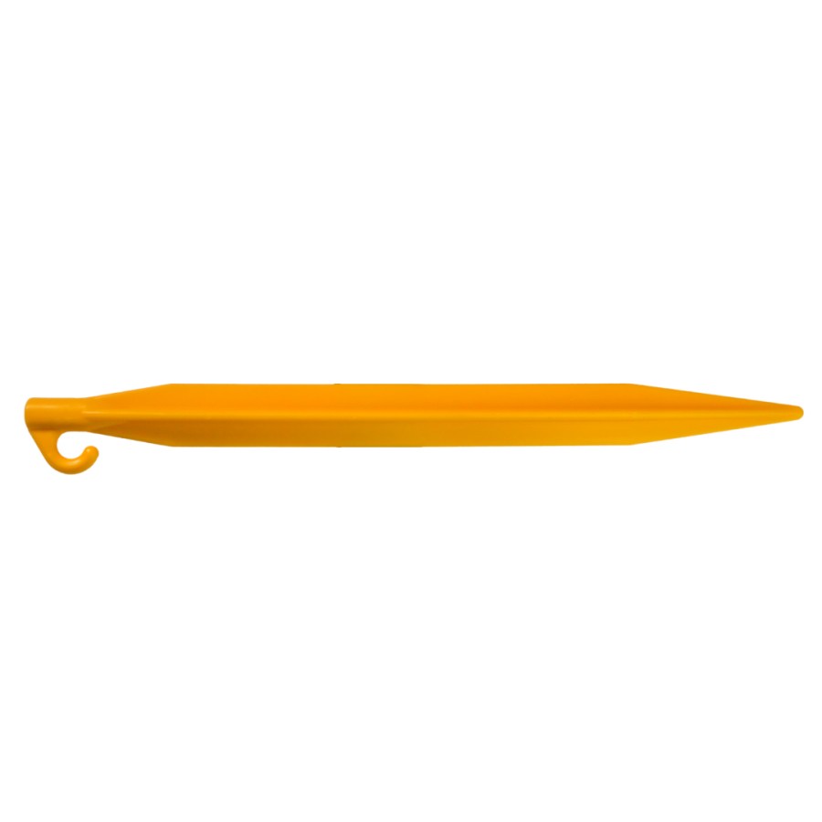 Supex 500mm / 19in Yellow Plastic Tent Sand Pegs – Pack of 3