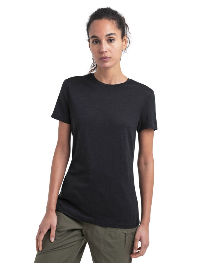 Icebreaker Women’s Merino 150 Tech Lite III T-Shirt Black
