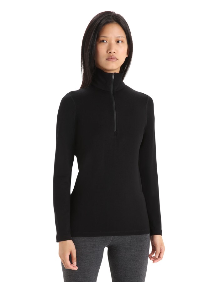 Icebreaker Women’s Merino 260 Tech Long Sleeve Half Zip Thermal Top