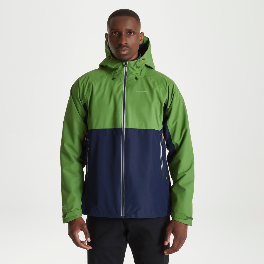Craghoppers Atlas Jacket Agave Green / Blue Navy