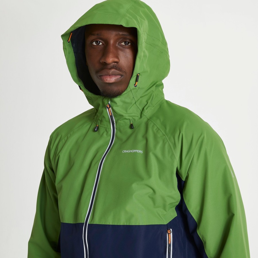 Craghoppers Atlas Jacket Agave Green / Blue Navy