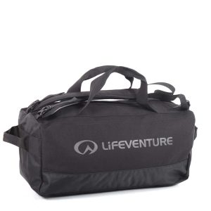 LifeVenture Expedition Cargo Duffle Bag 50L, black