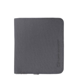 LifeVenture RFiD Compact Wallet, Recycled, Grey