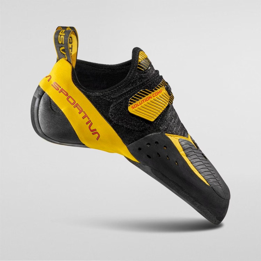 La Sportiva Solution Comp Black/Yellow