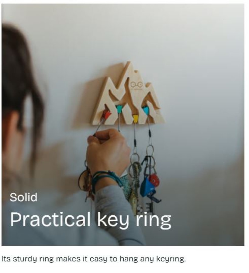 Y&Y Climbing Nut Stopper Key Holder