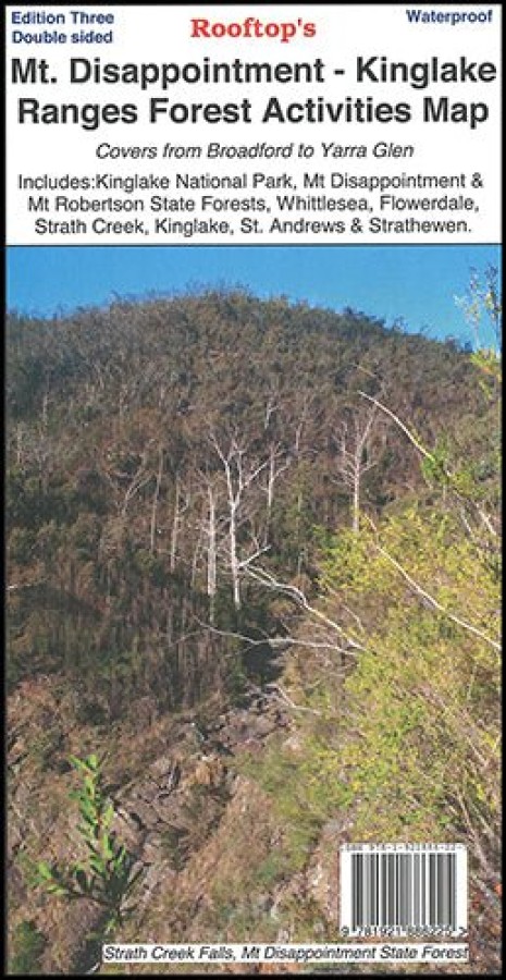Rooftop’s Mt Disappointment – Kinglake Ranges Map
