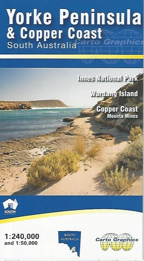 Yorke Peninsula & Copper Coast Map