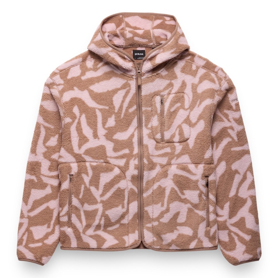 prAna Women’s Tuff Fluff Full Zip Shroom Freestyle Hoodie Jacket