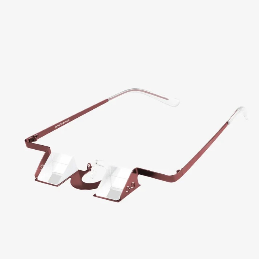 Y&Y Classic Belay Glasses Bordeaux Red