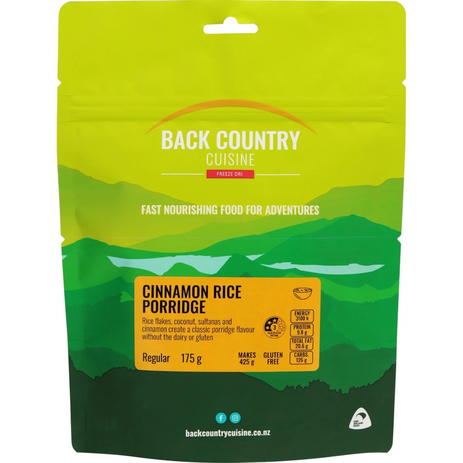 Back Country Cuisine Cinnamon Rice Porridge Regular 175g