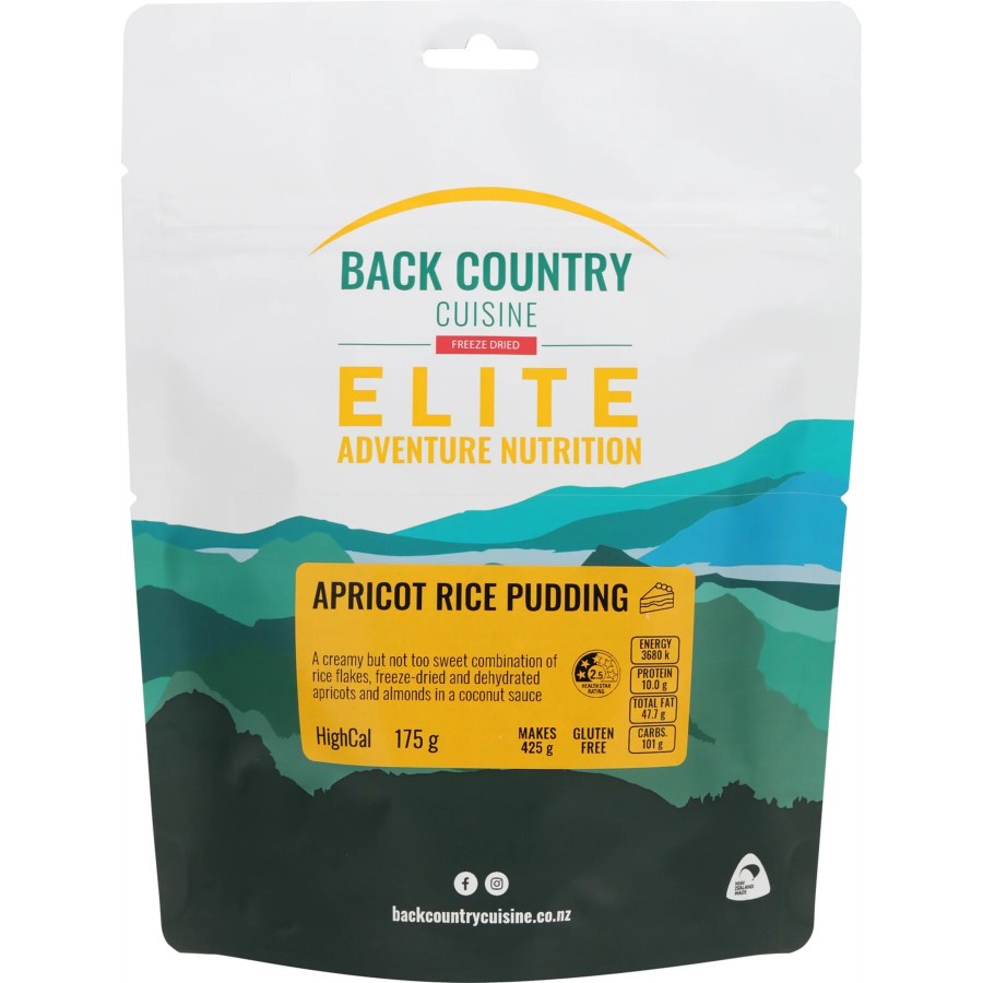 Back Country Cuisine Elite Apricot Rice Pudding HighCal Meal
