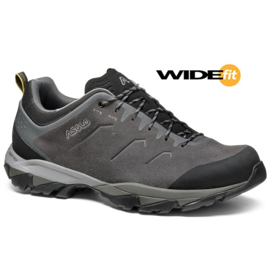 Asolo Acadia Leather GTX – Man Wide Graphite/Black Shoe