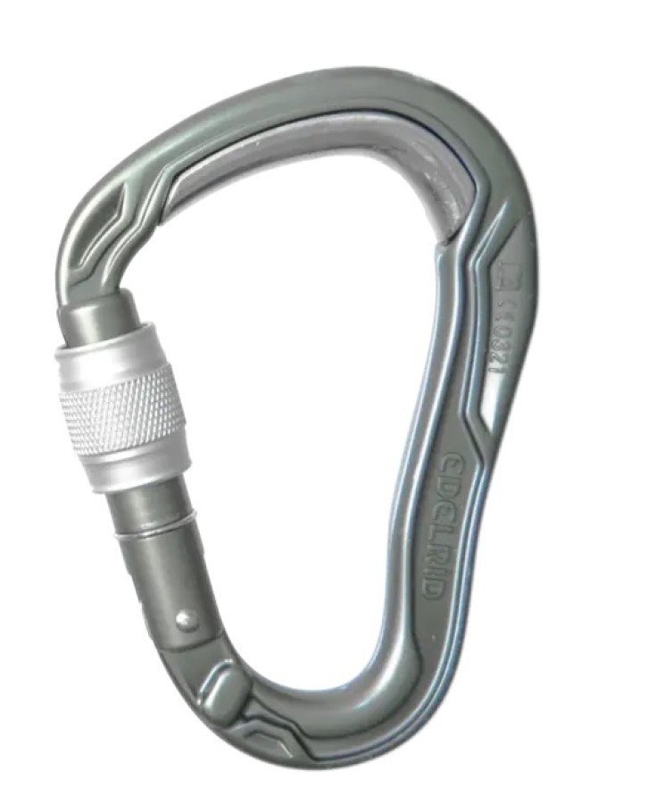 Edelrid HMS Bulletproof Screw II Carabiner Slate