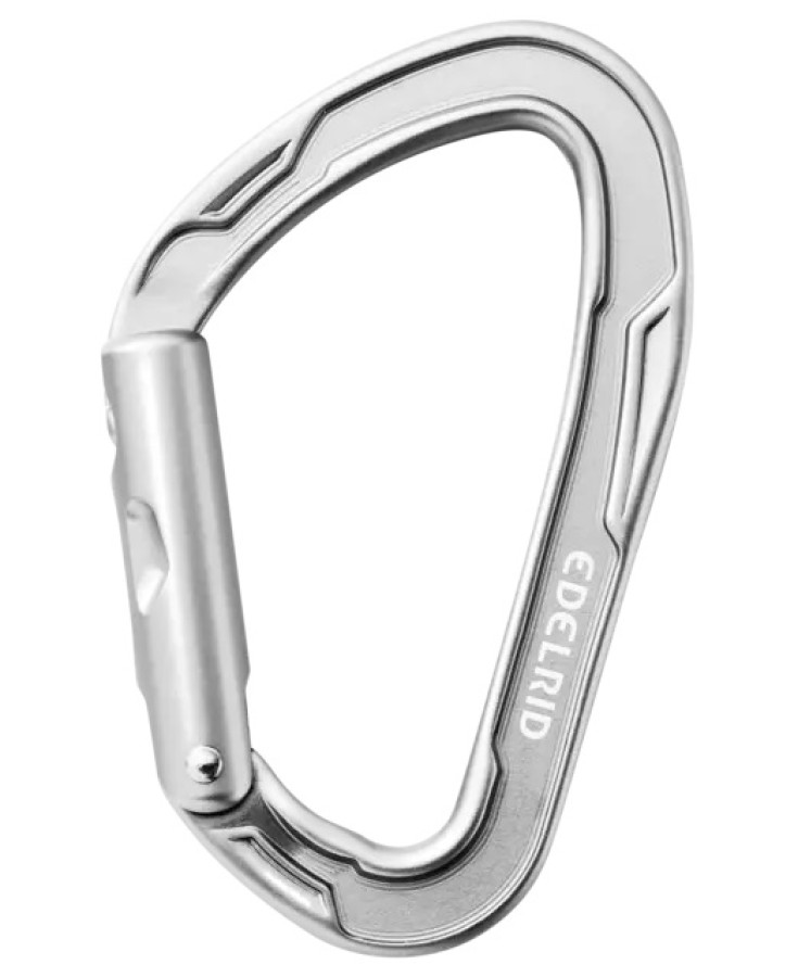 Edelrid Mission II Straight Silver Carabiner