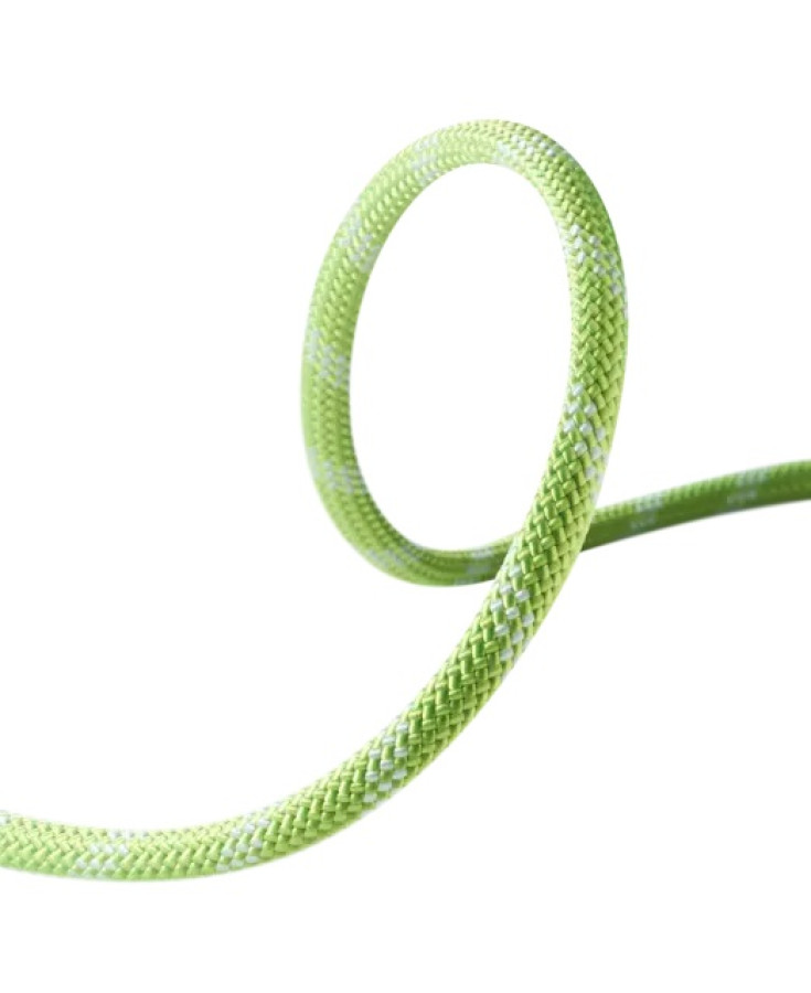 Edelrid Static Low Stretch 11mm Neon Green Rope per metre