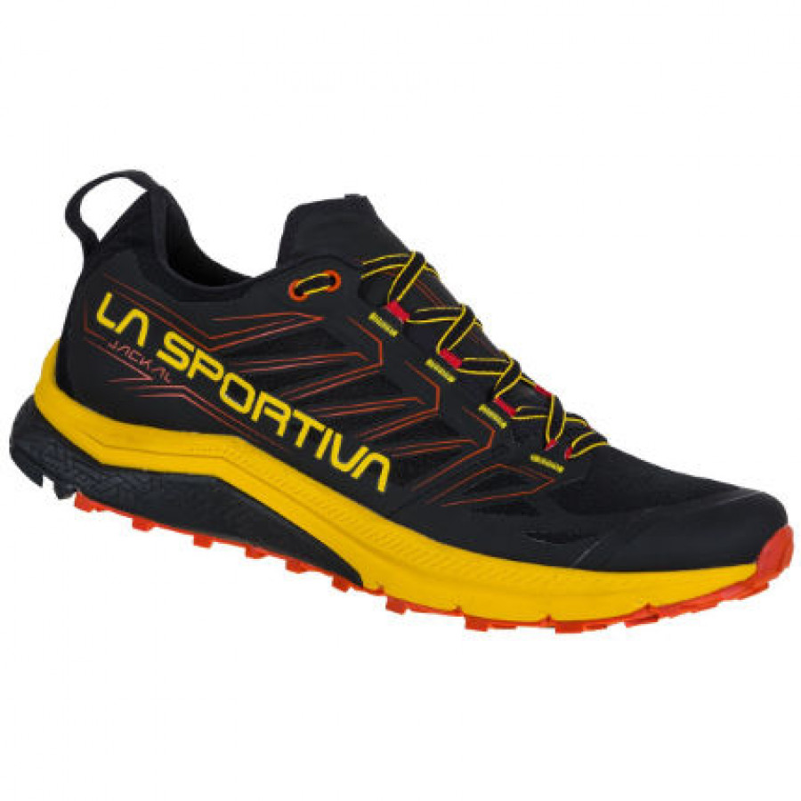 La Sportiva Jackal Shoe 43.5 Black/Yellow